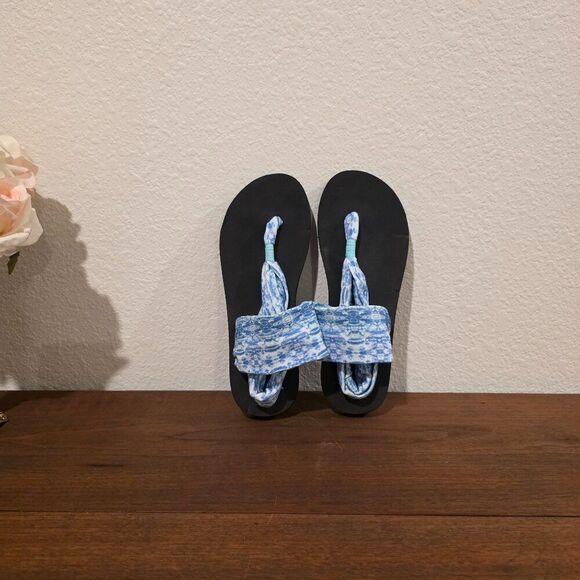 Sanuk Yoga Sling Sandals Sz 9 - Picture 1 of 3